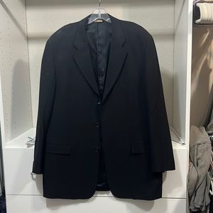 Black Alfani Men’s 44 Long Suit Jacket!